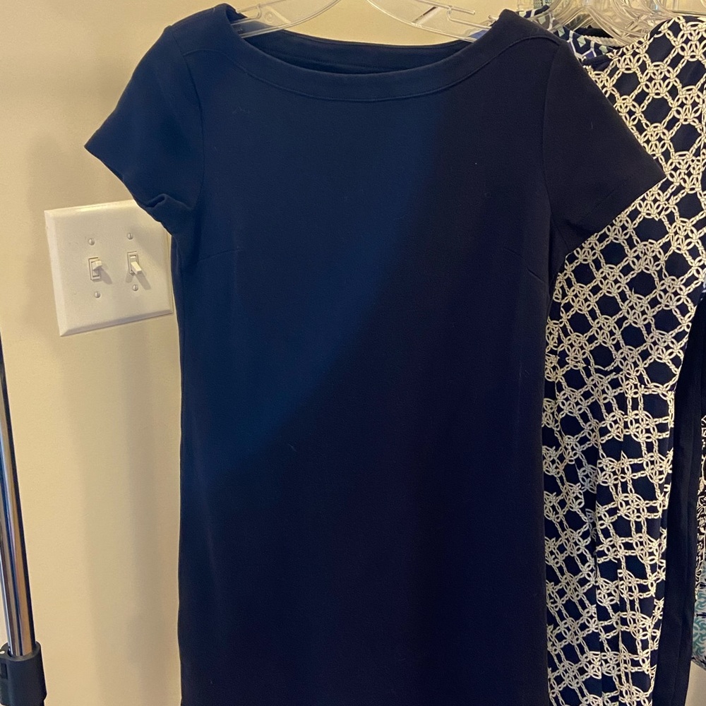 💐Cotton Navy tshirt dress, size SP Talbots